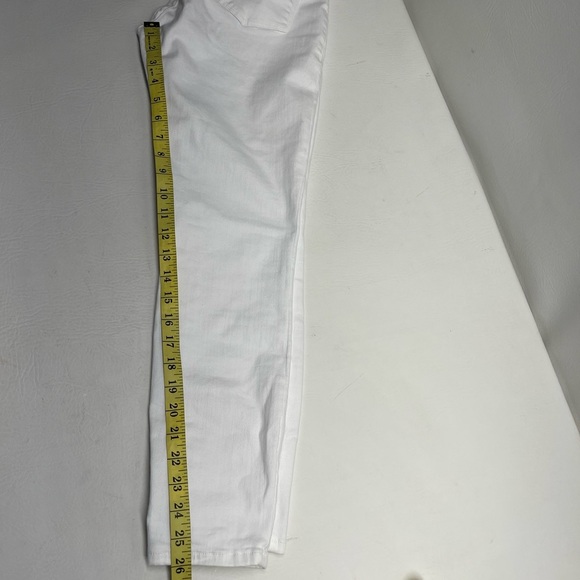 Good American white good Waist crop denim pants nwt size 8/29 - Picture 7 of 10
